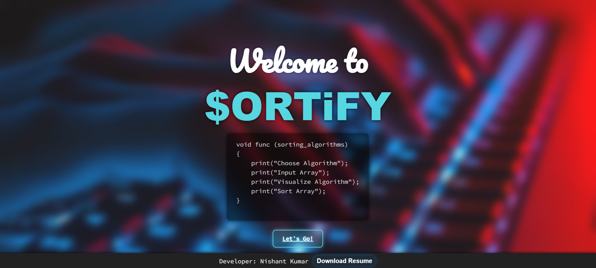Algorithm Visualizer